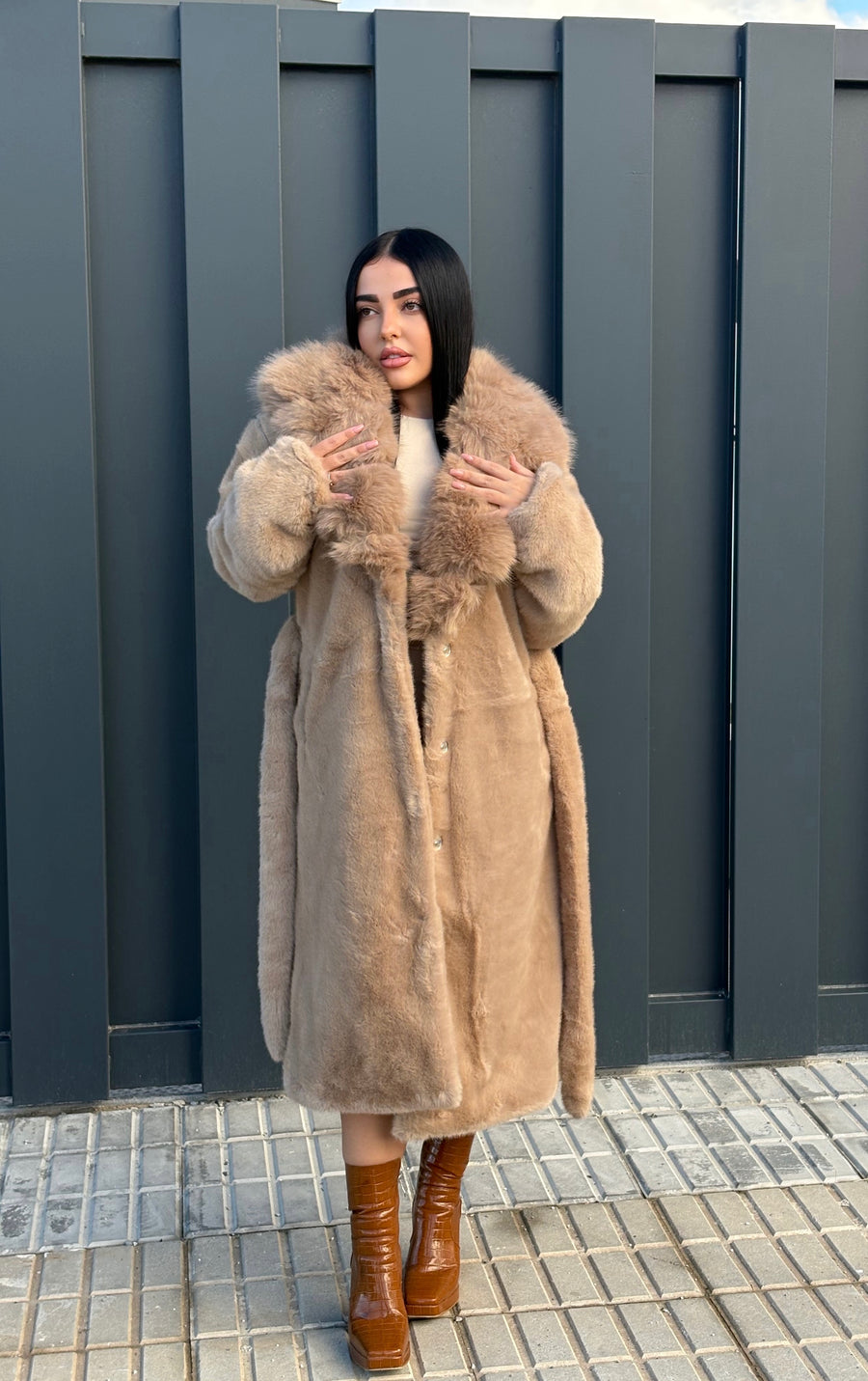 CHAQUETÓN DE PELO EXTRA SUAVE