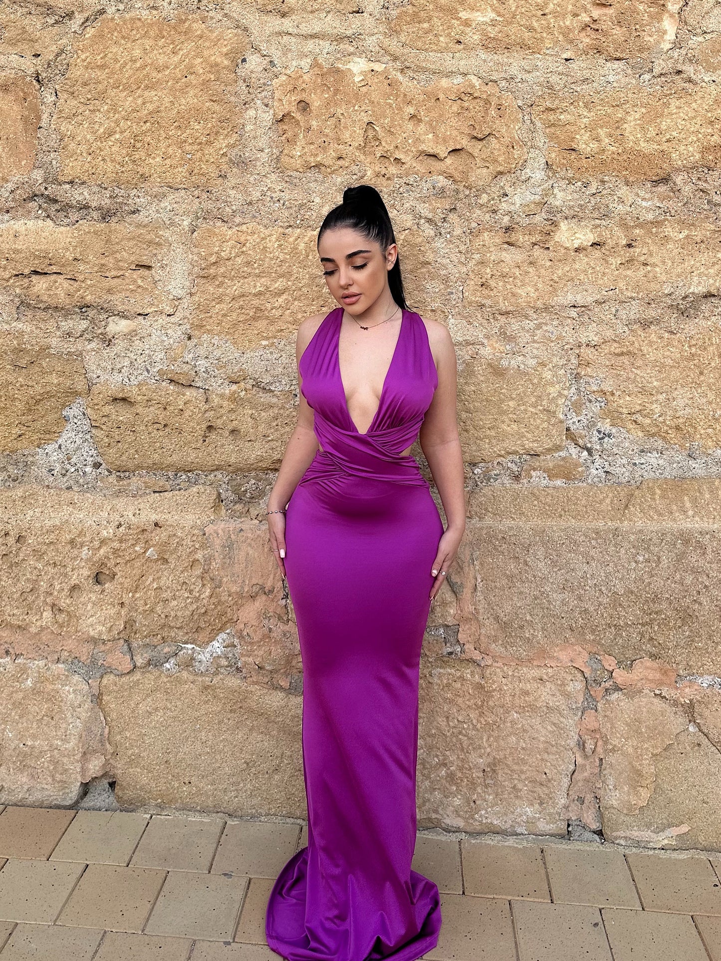 Vestido Alma Violeta