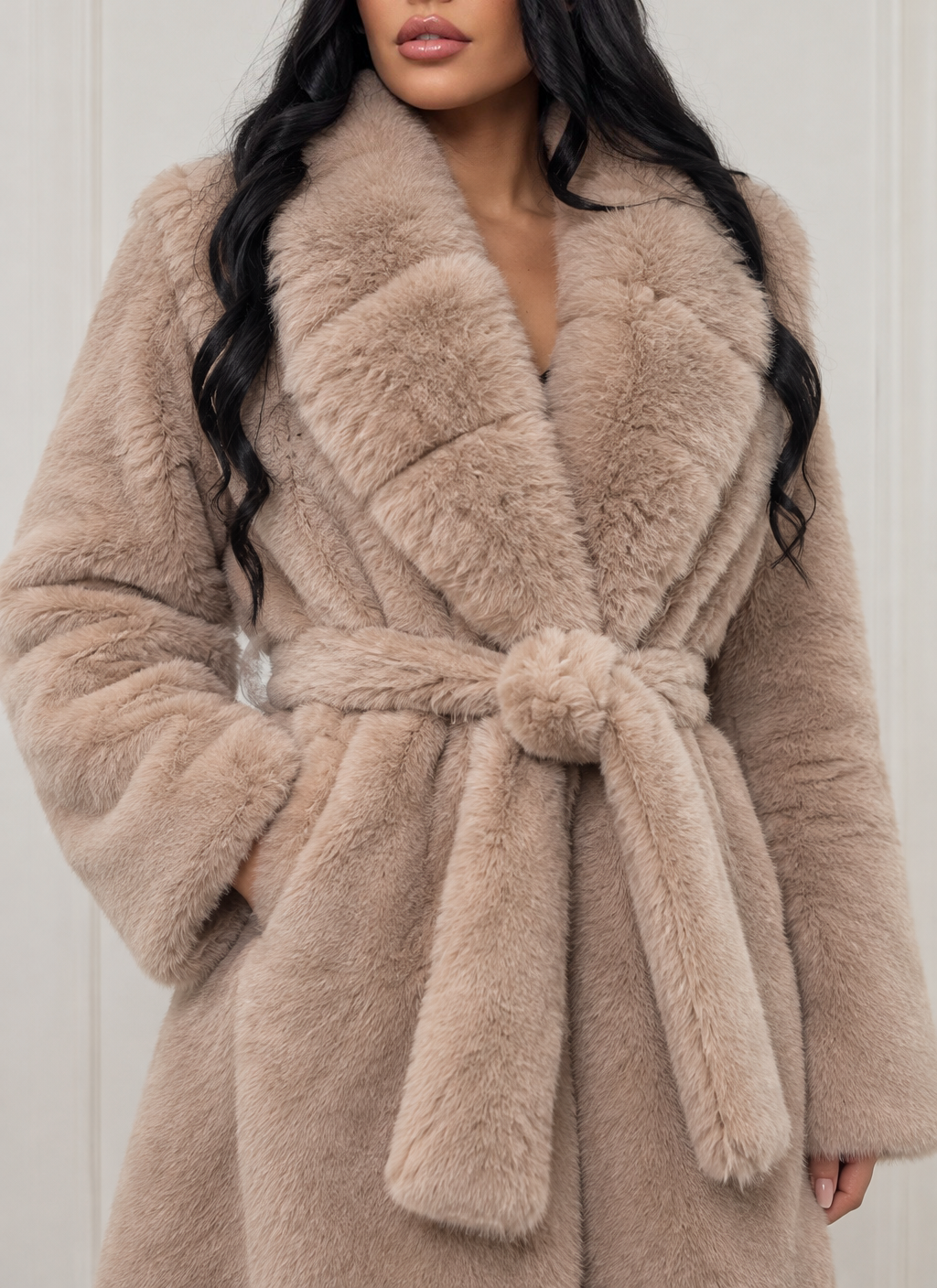 CHAQUETÓN DE PELO EXTRA SUAVE