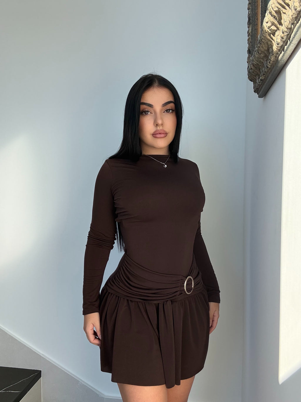 Vestido Café Casual