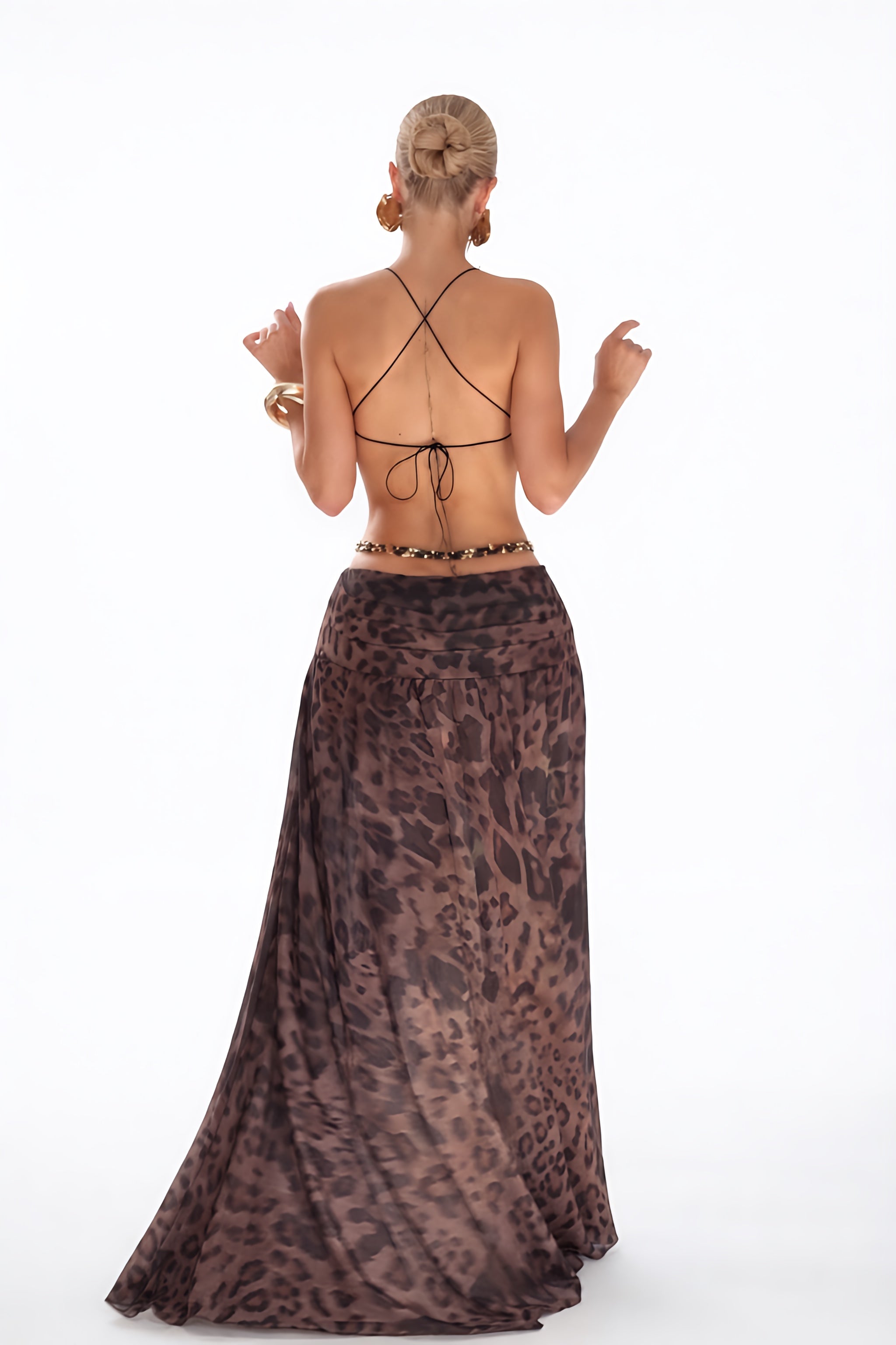 Vestido Animal Print