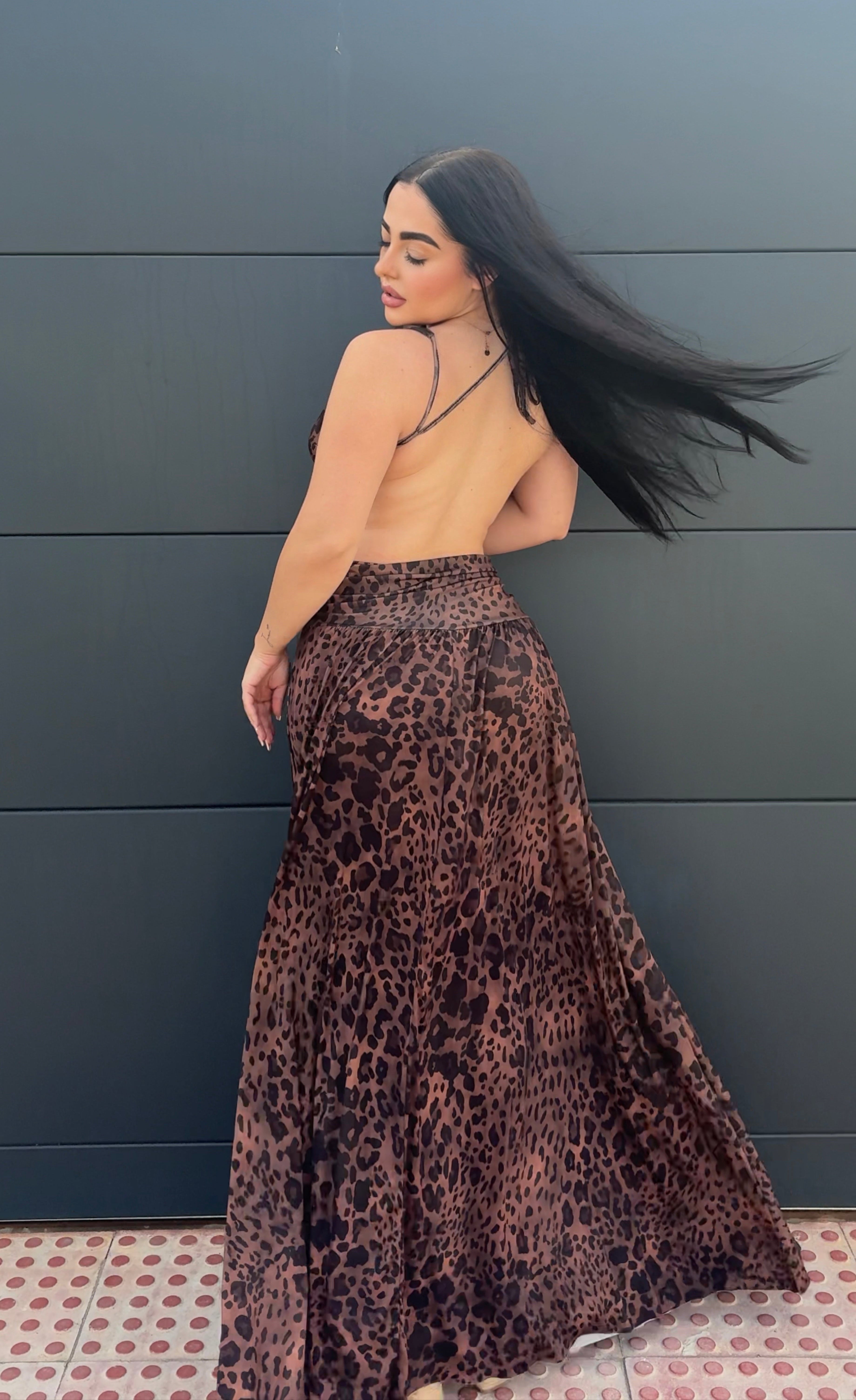Vestido Animal Print