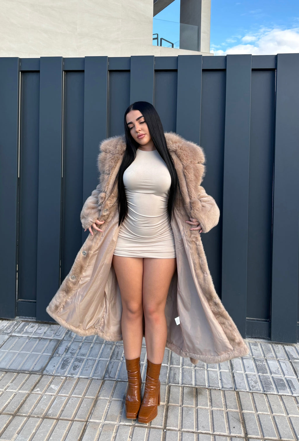 CHAQUETÓN DE PELO EXTRA SUAVE