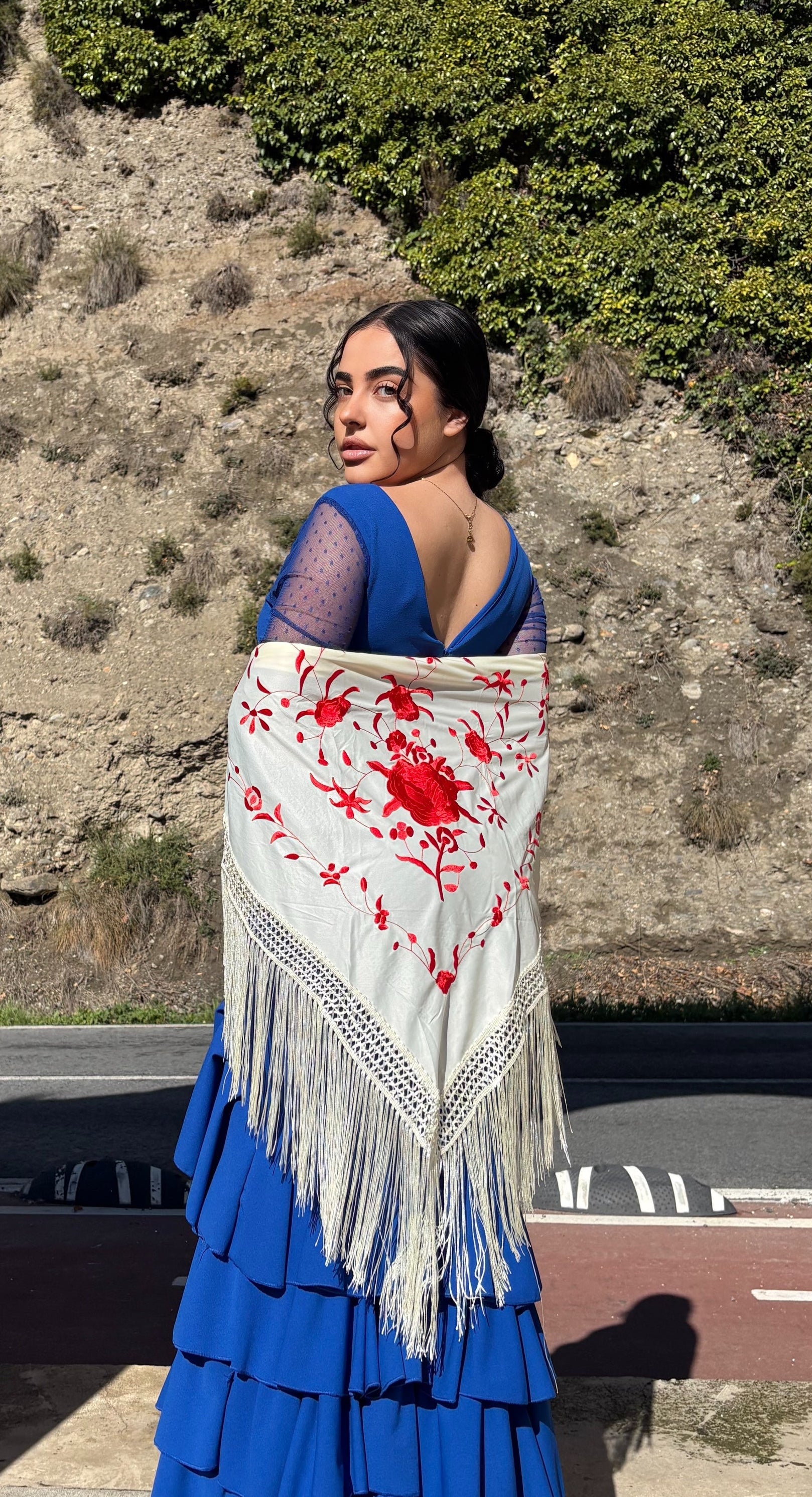 Mantón Virgen del Carmen