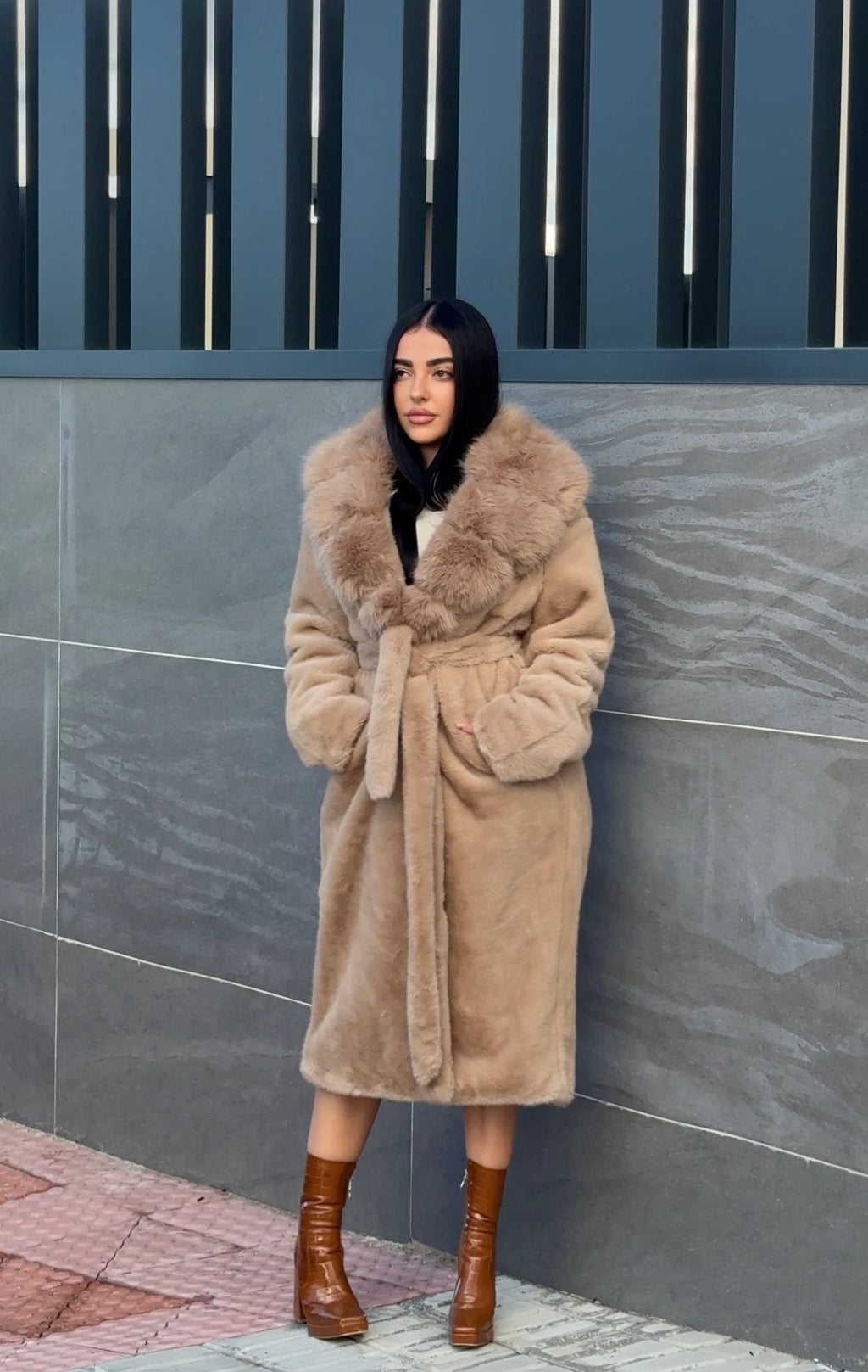 CHAQUETÓN DE PELO EXTRA SUAVE