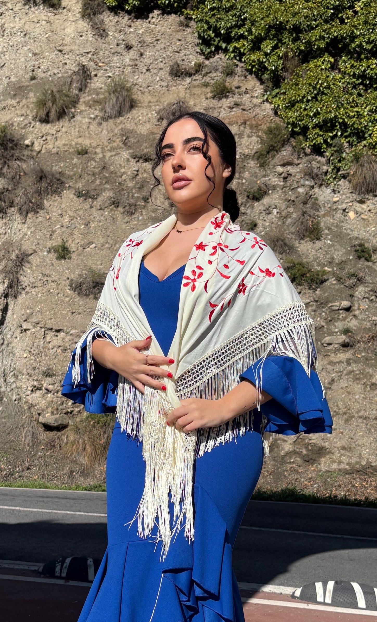 Mantón Virgen del Carmen