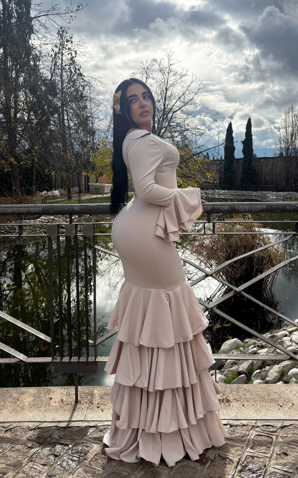 Traje “Flamenco Marfil”