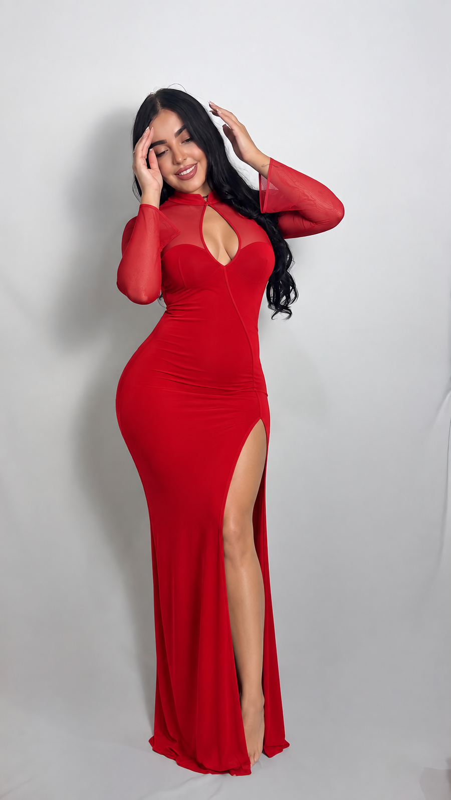 Vestido Keyhole