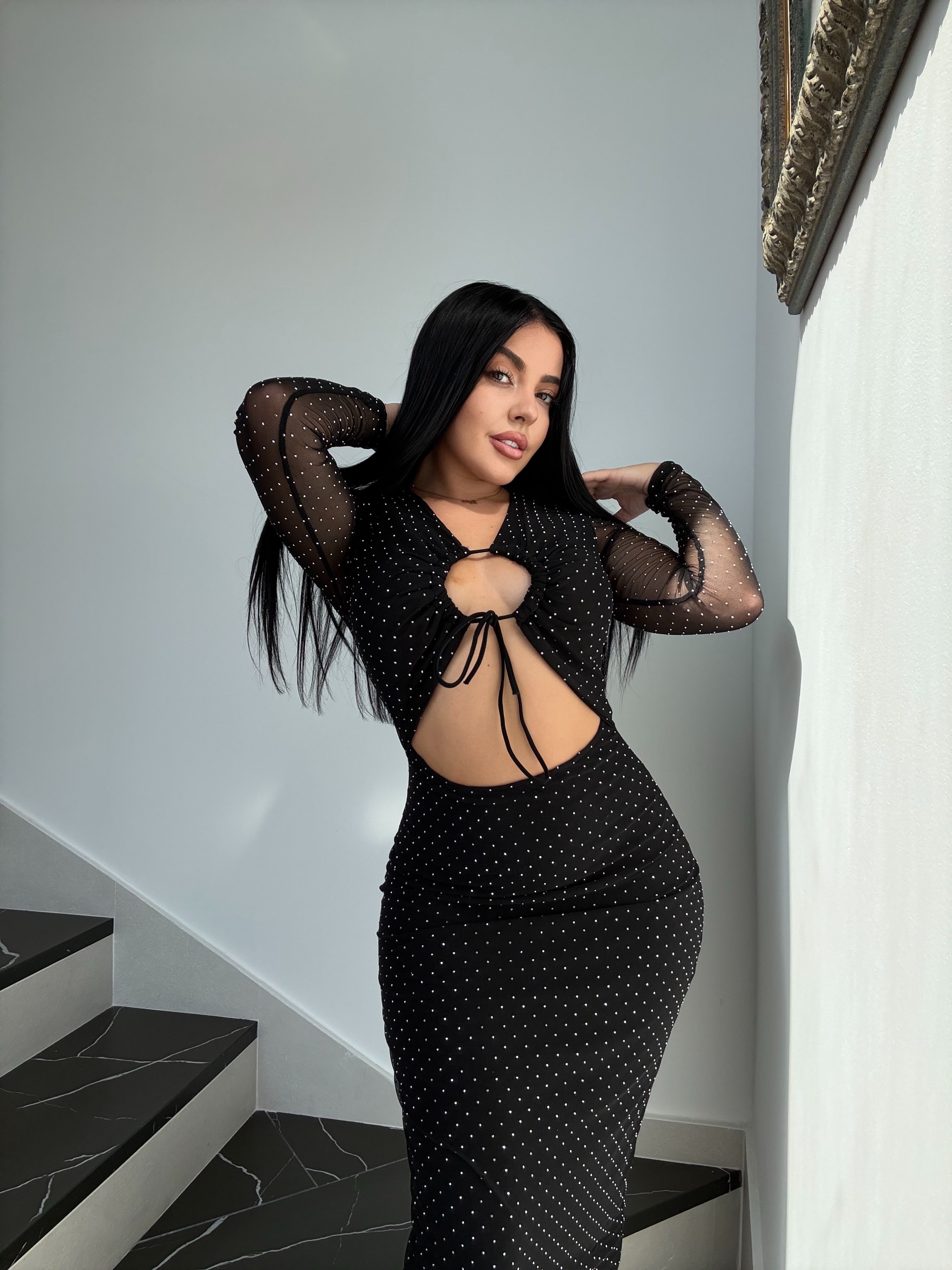 Vestido Midi Lentejuelas