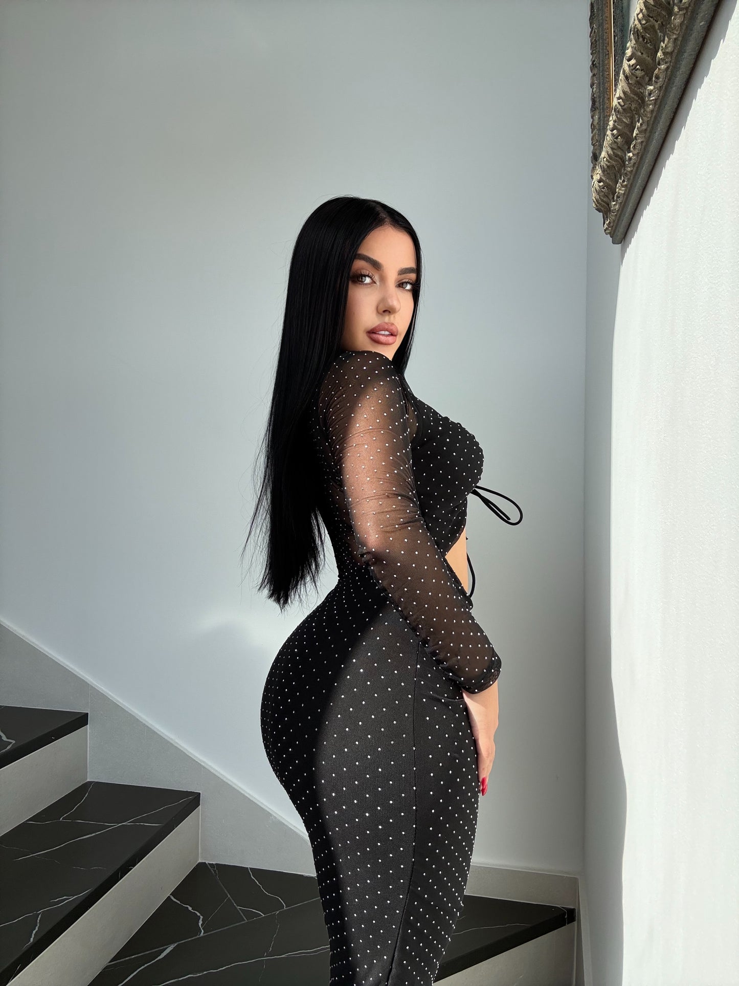 Vestido Midi Lentejuelas