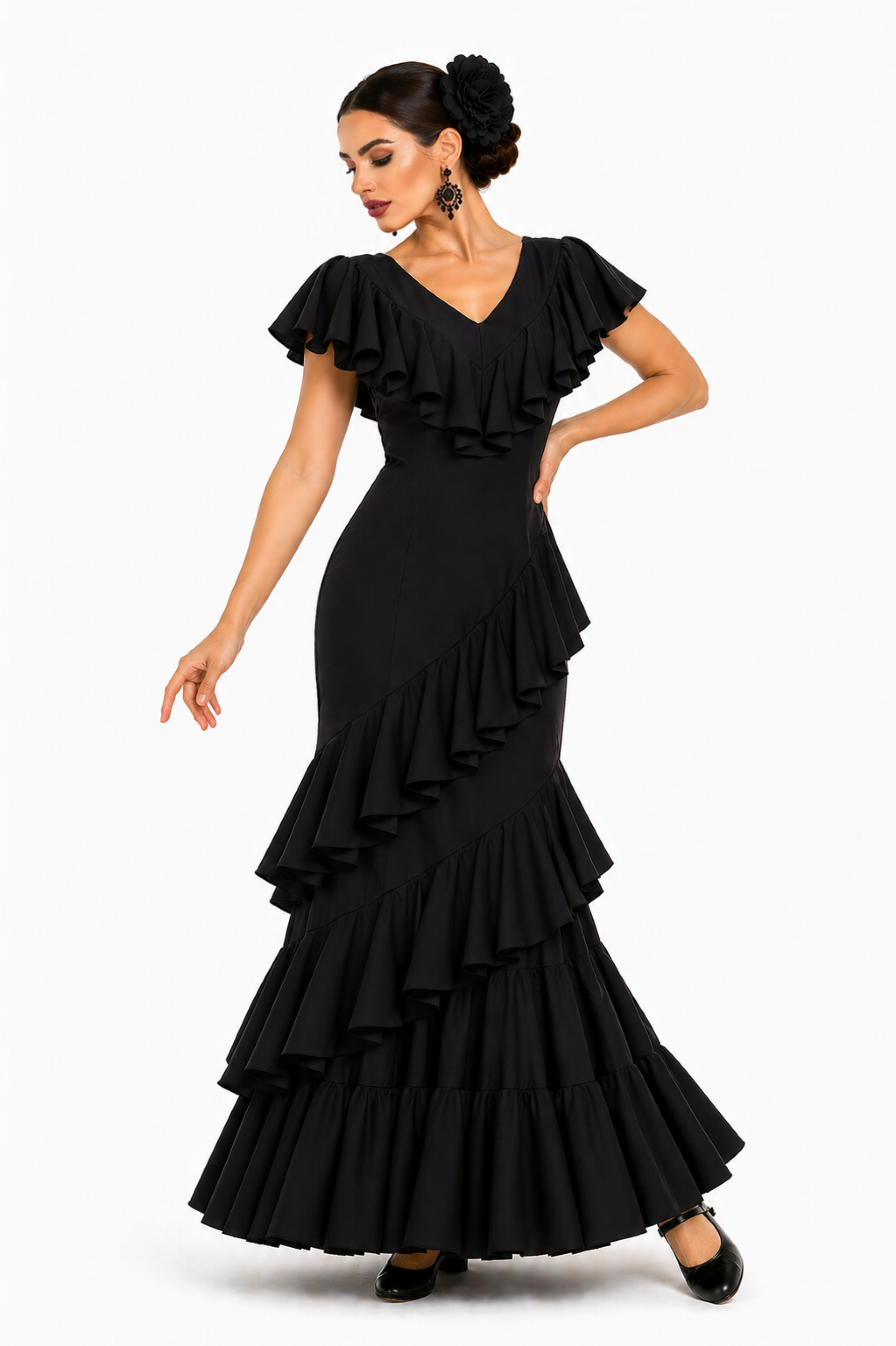 Vestido Flamenco con Volantes