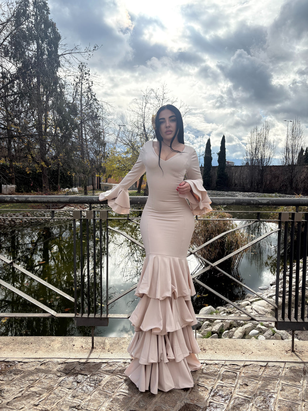 Traje “Flamenco Marfil”