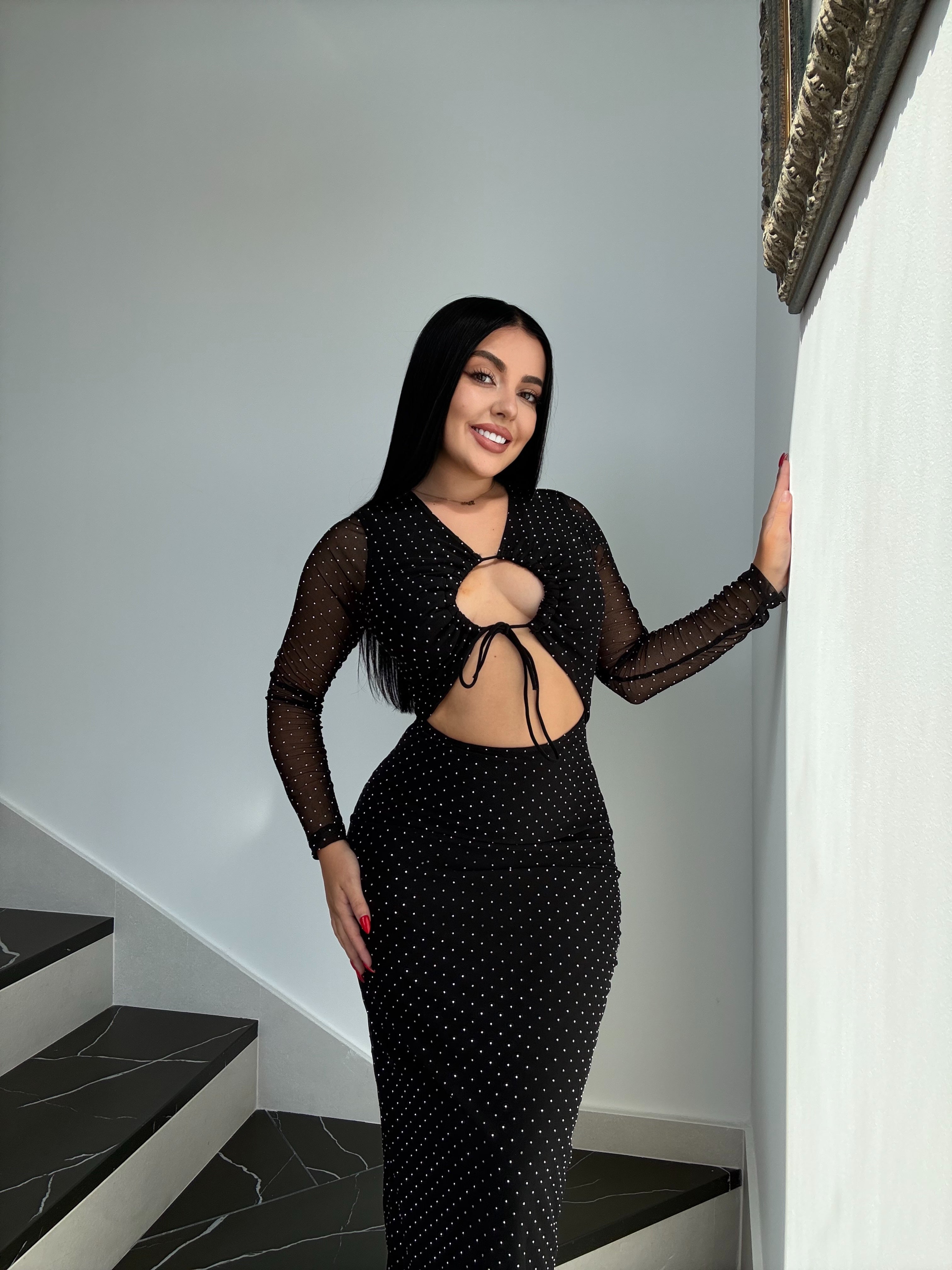 Vestido Midi Lentejuelas