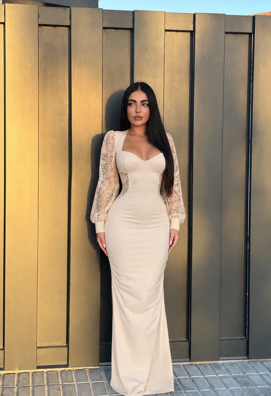 Vestido Escote Corazón