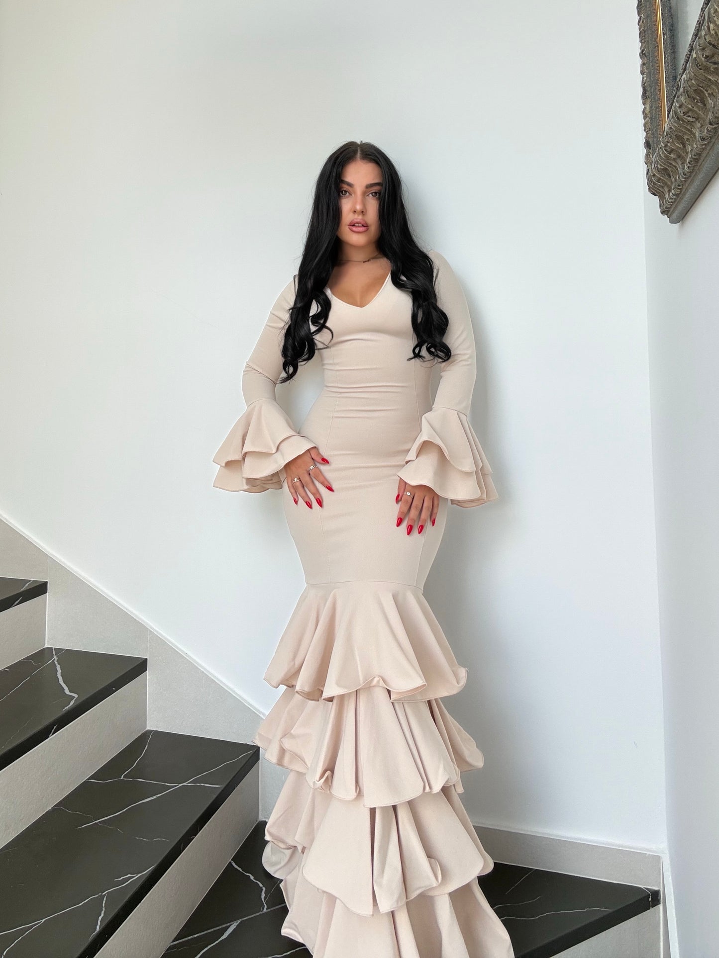 Traje “Flamenco Marfil”