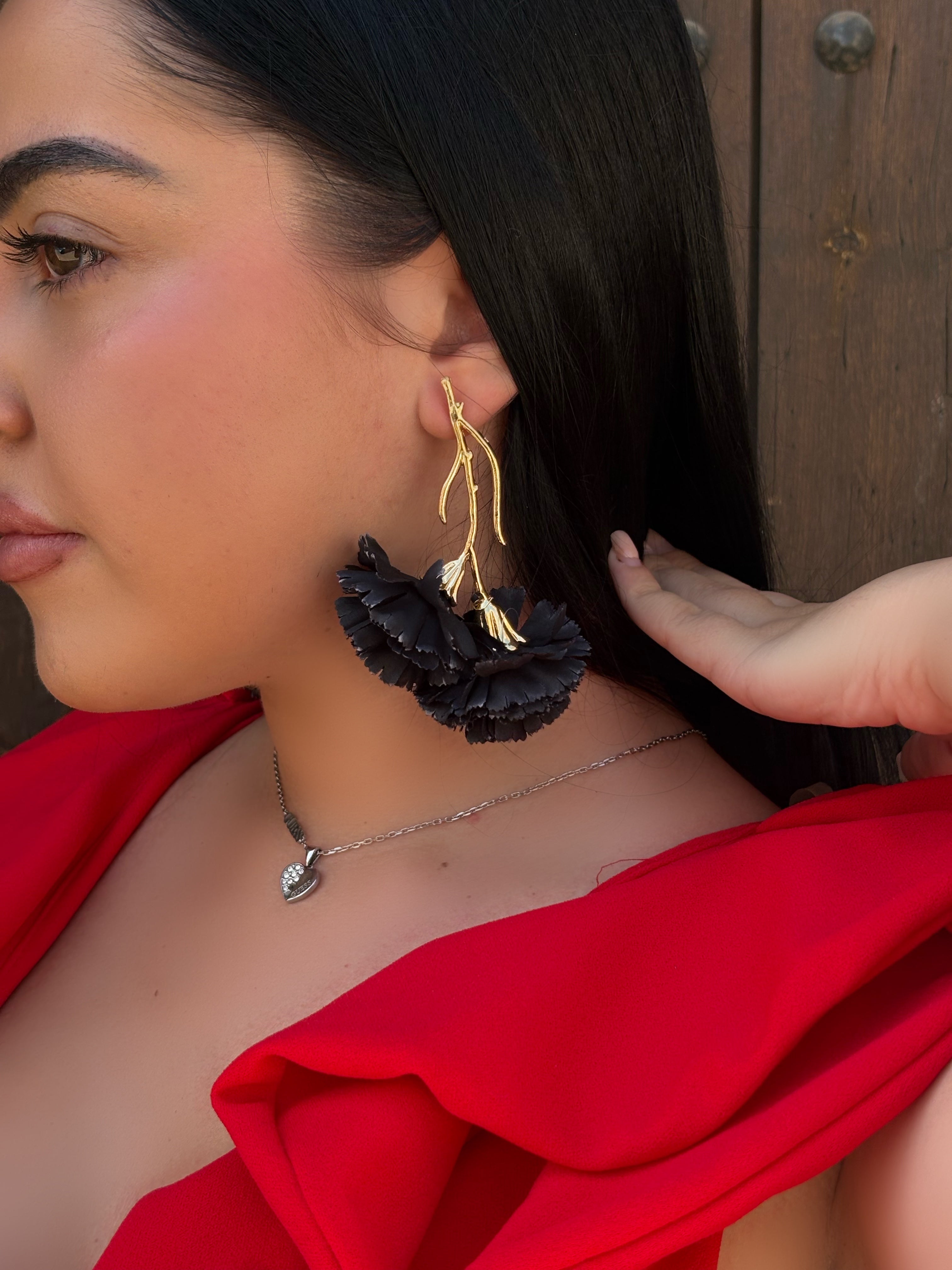 Pendientes Clavel