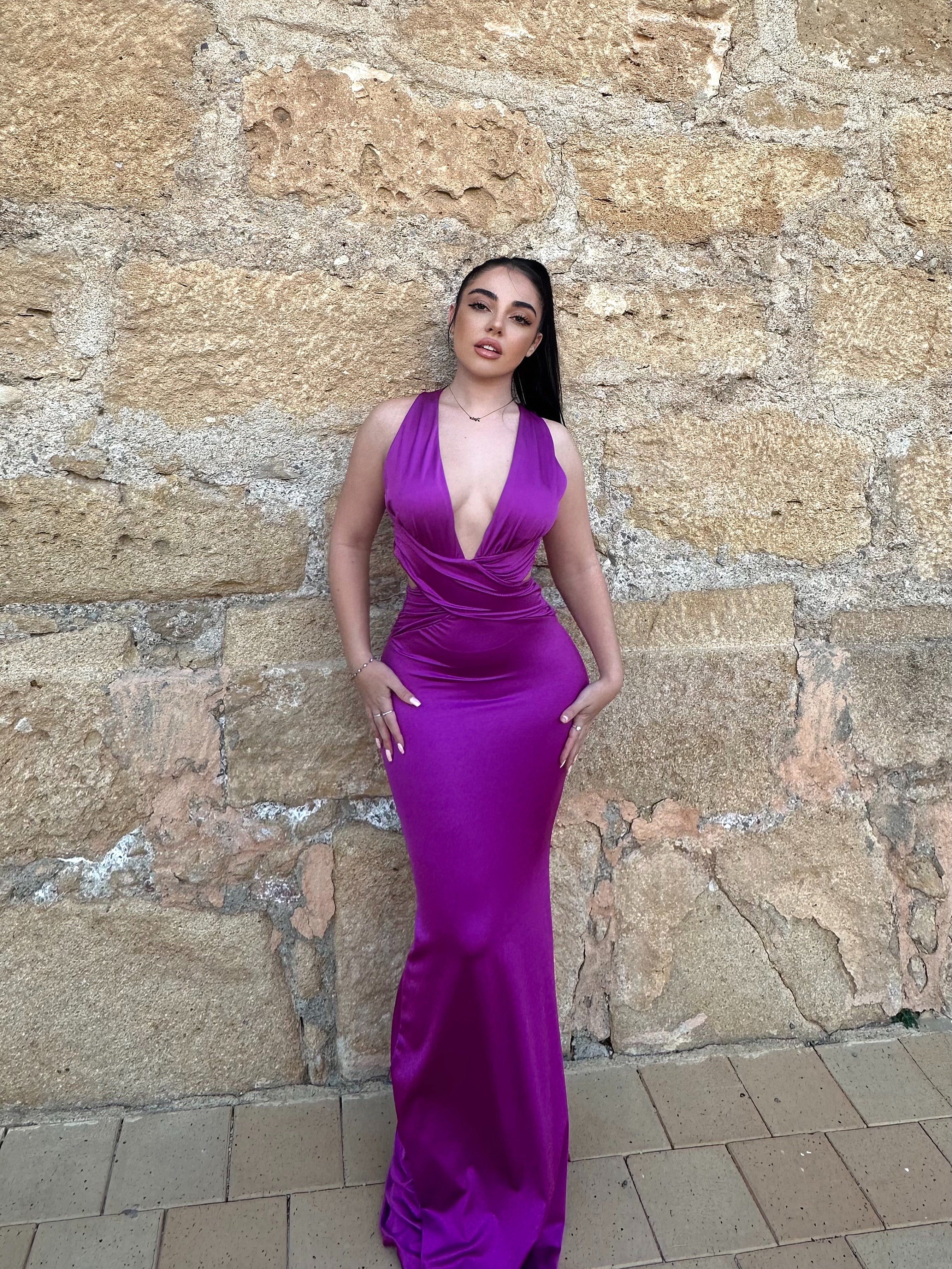 Vestido Alma Violeta
