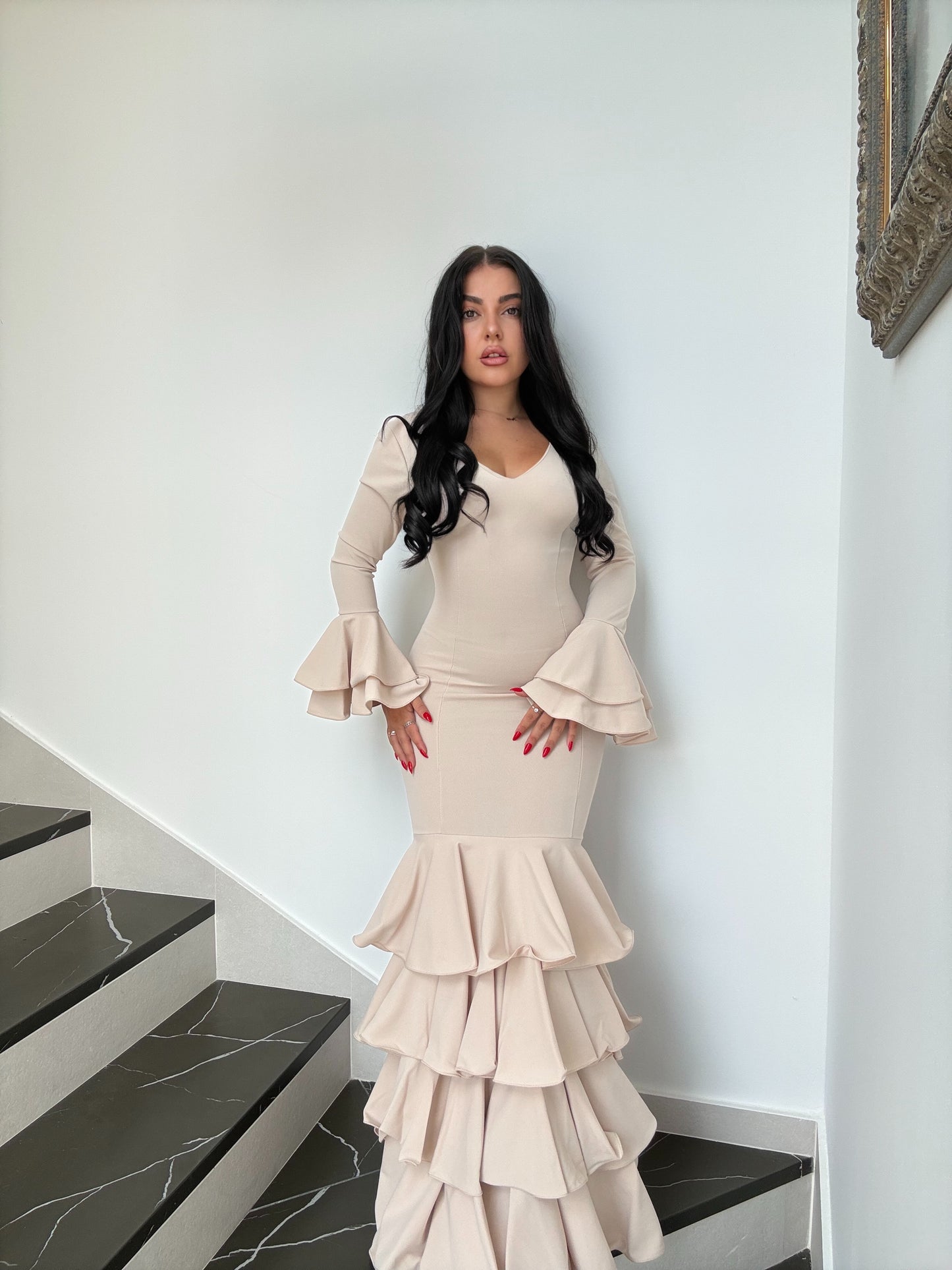 Traje “Flamenco Marfil”