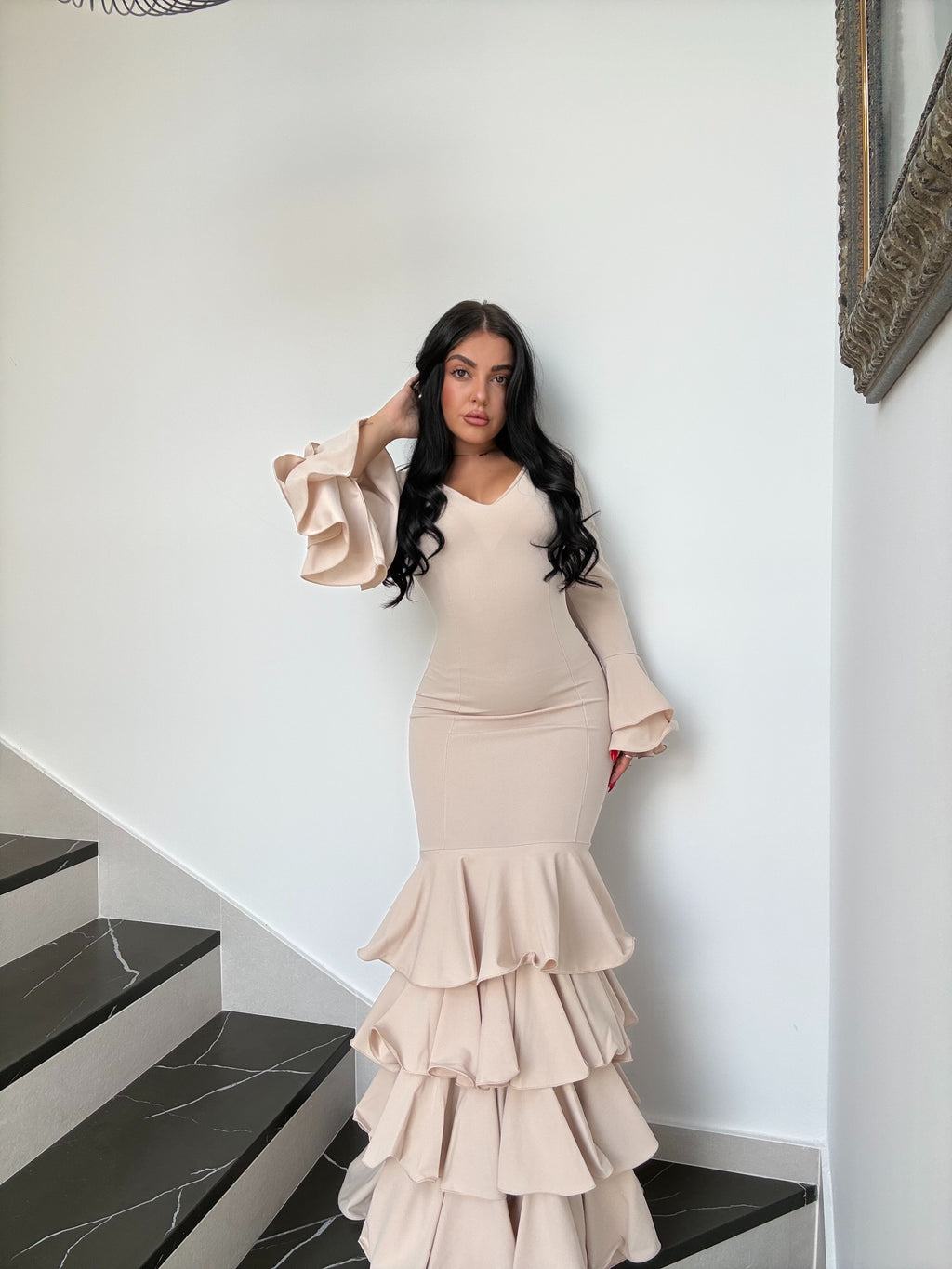 Traje “Flamenco Marfil”