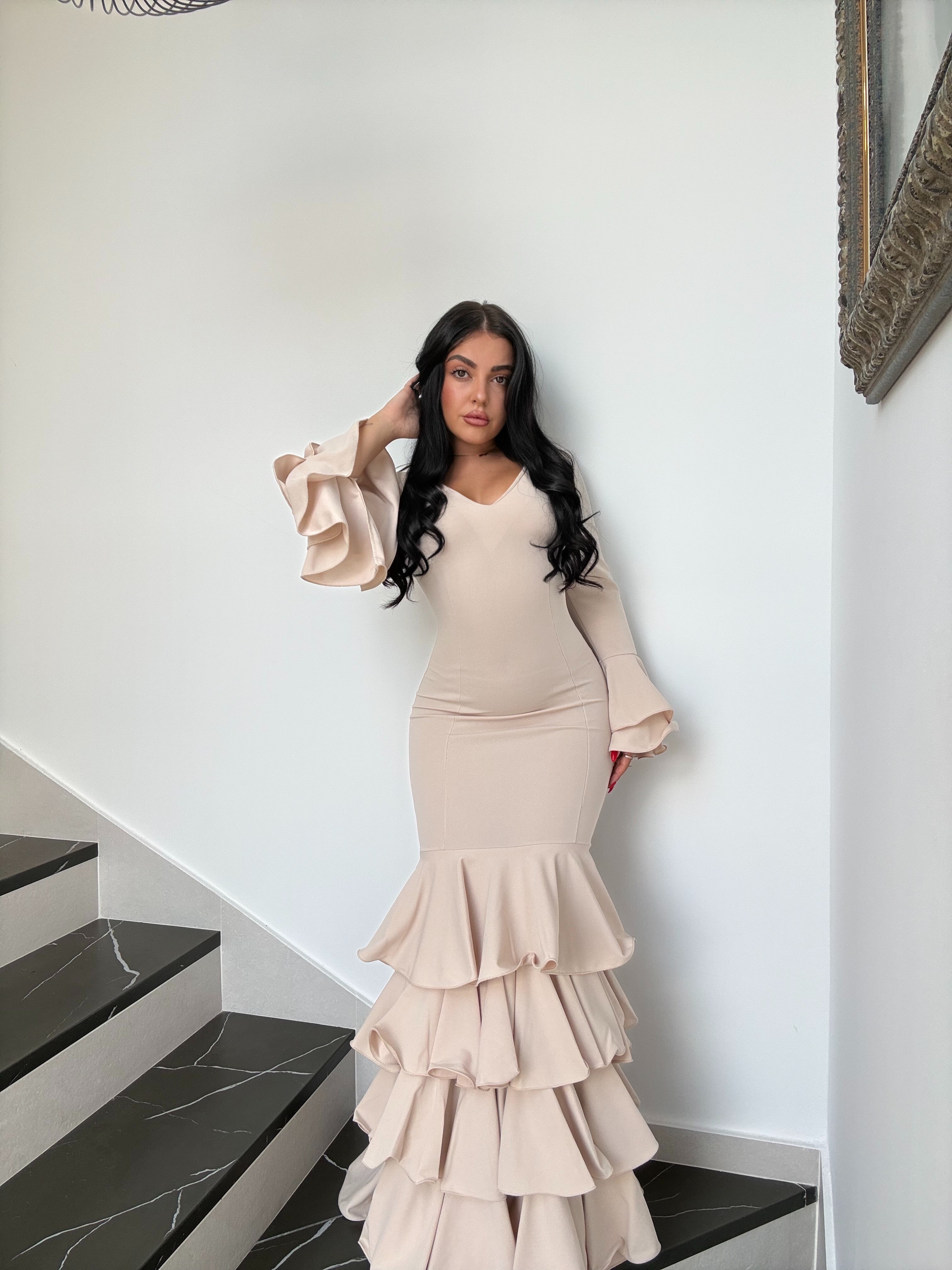 Traje “Flamenco Marfil”