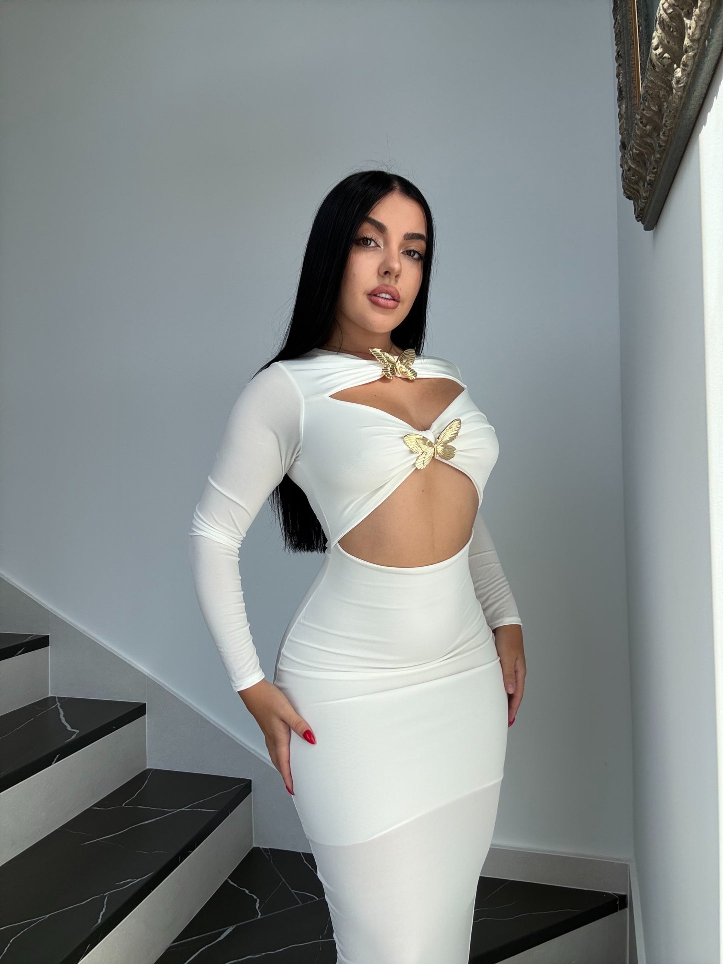 Vestido Golden Butterfly